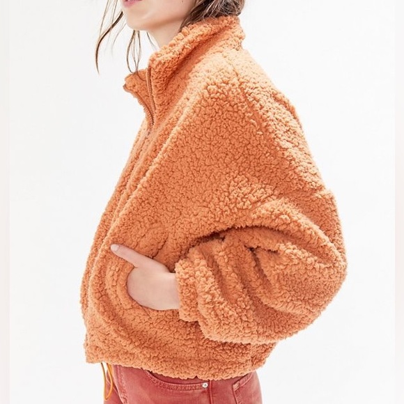 Urban Outfitters Jackets & Blazers - UO Willow Cozy Zip Front